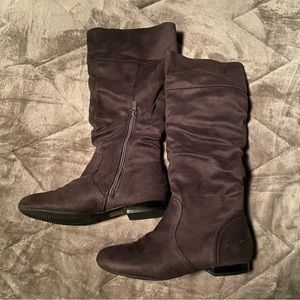 Dark Gray Boots
